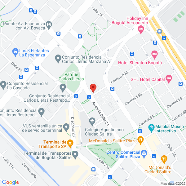 Mapa de Jardín Infantil Abc Sauzalito