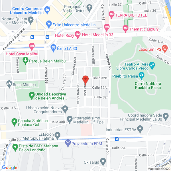 Mapa de Jardín Infantil Ensueños