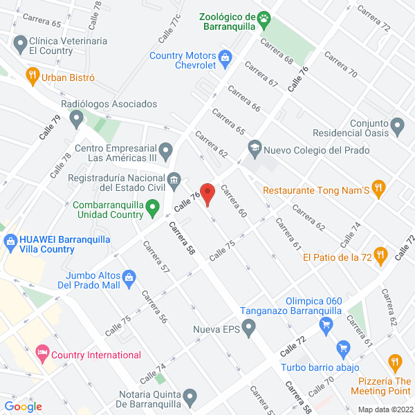 Map of Jardín Infantil Fundación Talentos Líderes