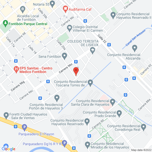 Mapa de Jardín Infantíl Guardería Villemar