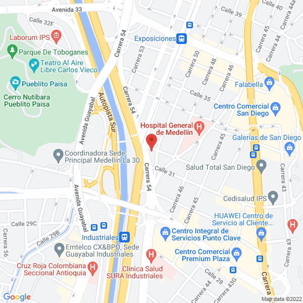 Mapa de Jardín Infantil Juanita