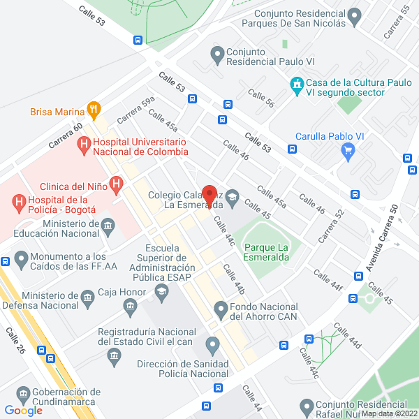 Mapa de Jardín Infantil Kikita