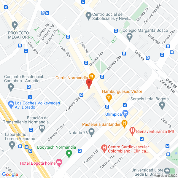 Mapa de Jardín Infantil La Nana