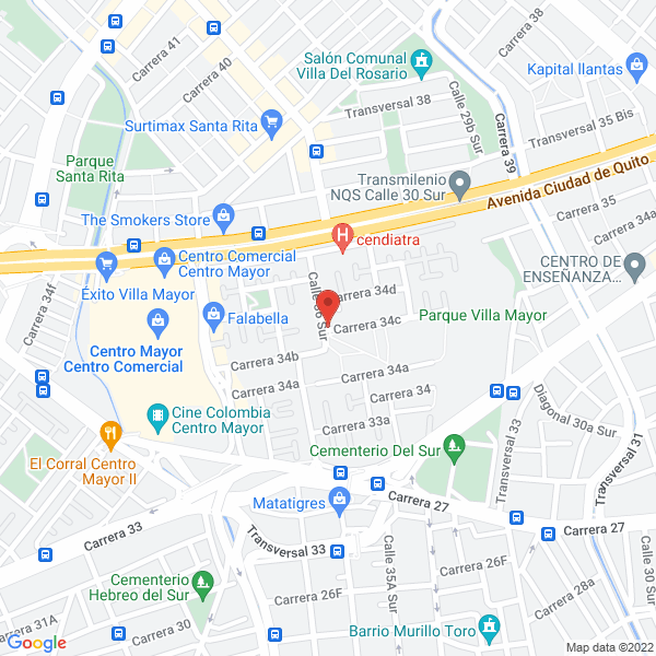 Mapa de Jardín Infantil Mi Nuevo Mundo