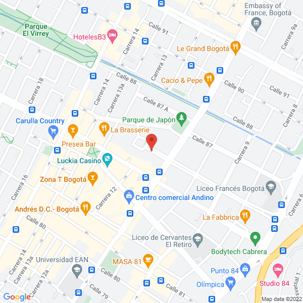 Mapa de Jardín Infantil Passe-Partout