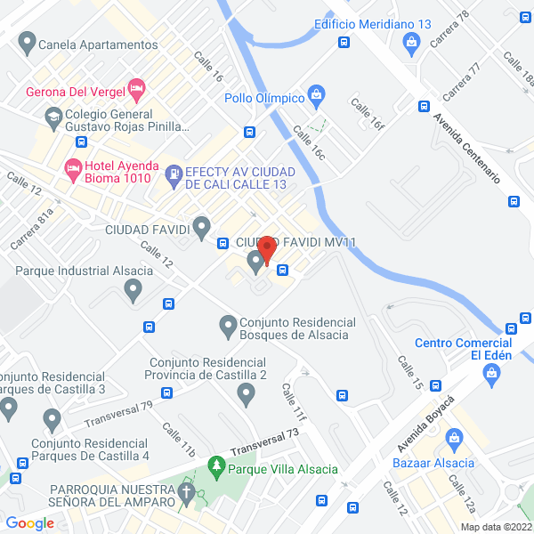 Mapa de Jardín Infantil Teteritos