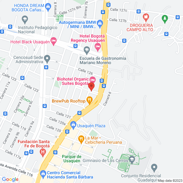 Mapa de I.C.S De Colombia Ingenieria Control Y Calidad