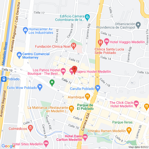 Mapa de I.P.C. Products Medics S.A.S.