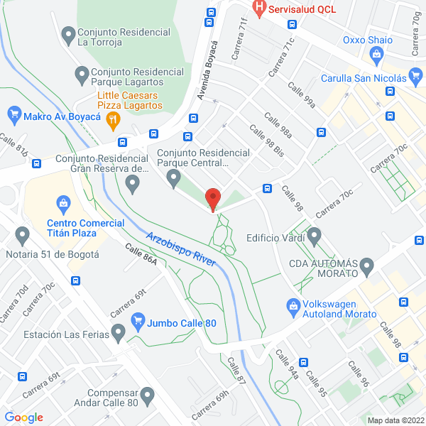 Mapa de Ibarbo Representaciones