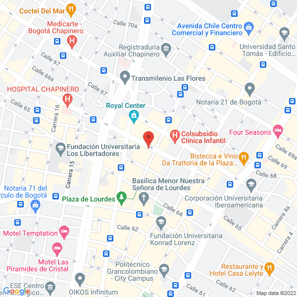 Mapa de Integra Cooperativa De Trabajo Asociado