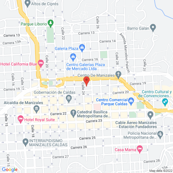 Map of Integrales Fabrihogar