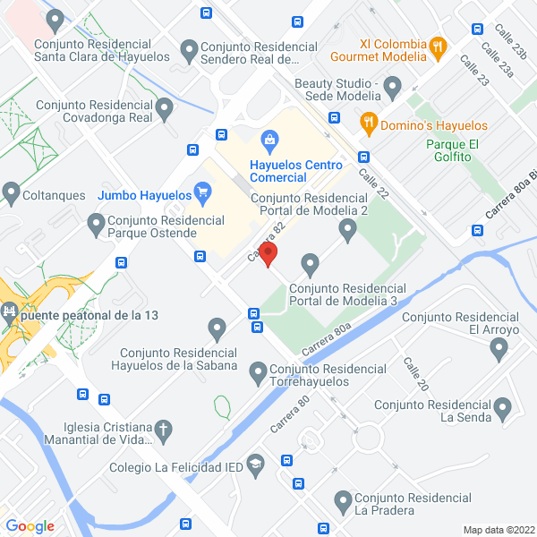 Mapa de Integramos Soluciones Empresariales S.A.S.