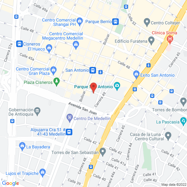 Mapa de Integrar Ingenieria S.A.S.