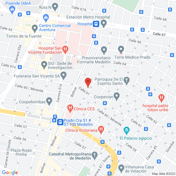 Mapa de Intelci Comunicaciones S.A.S