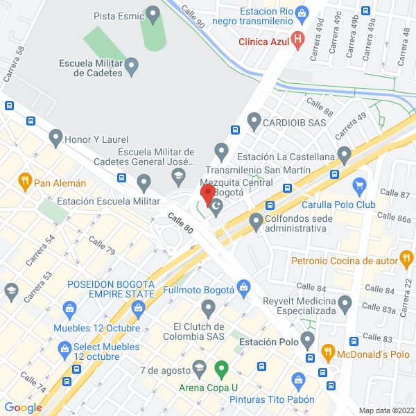 Mapa de Intelcom Soluciones S.A.S.