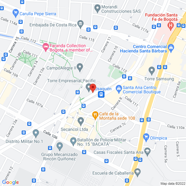 Mapa de Intellistaff Colombia S.A.S.
