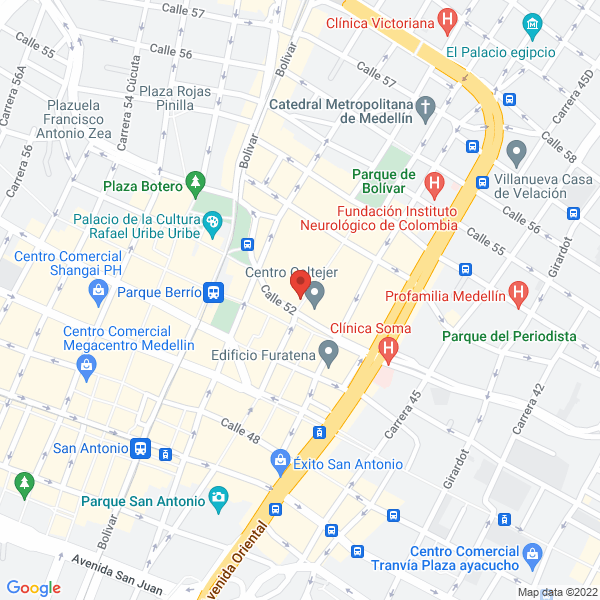 Mapa de Lucila Botero Y Cía. Asesores De Seguros Ltda.