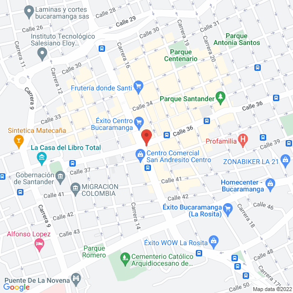 Map of Maldonado Díaz Luis Carlos