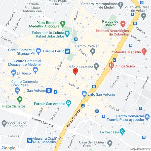 Mapa de Luisana Intimidades