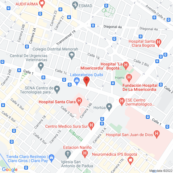 Mapa de Luv Chevette La 1A