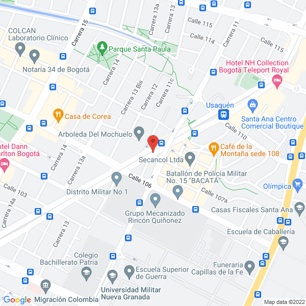 Mapa de Auto Lujo S.A.