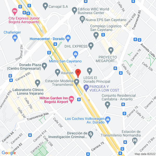 Mapa de Xpandia Agencia Digital