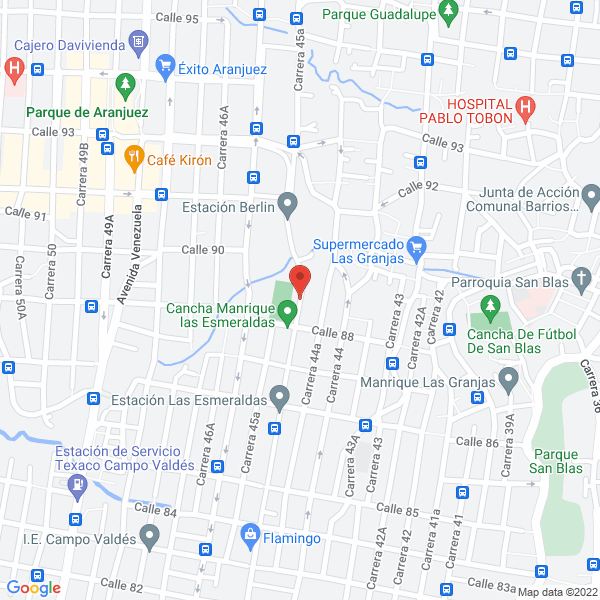 Mapa de Leo Rodriguez Y Su Orquesta