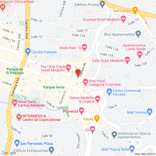Mapa de Lepet Polygraph Services