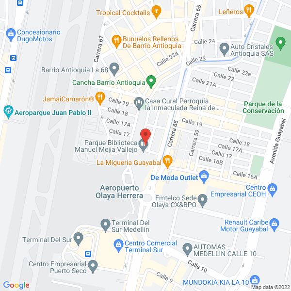 Mapa de Lhf Bordados Y Estampados S.A.S.