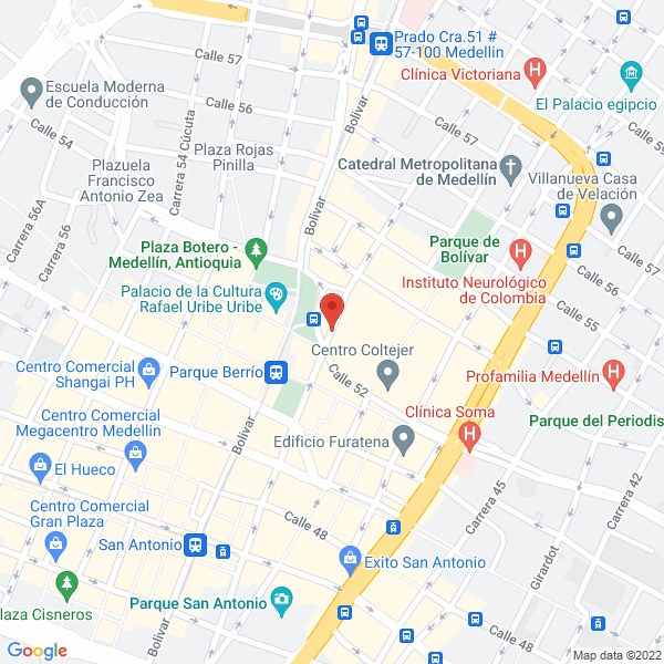 Mapa de Librería Cristiana Vida