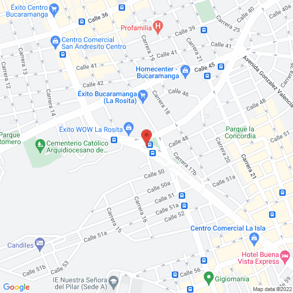 Map of Librería Científica S.A.S.