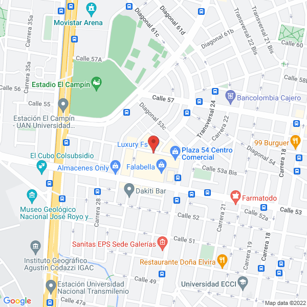Mapa de Librería Palabra De Vida Ecuménica
