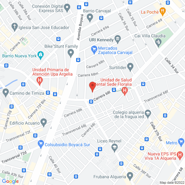 Mapa de Marcas Naturales E.U