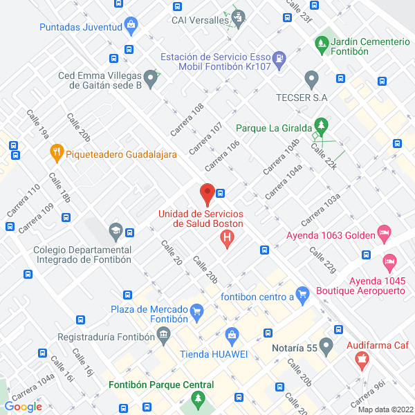 Mapa de Marcaz Promocionales Ltda