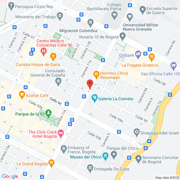 Mapa de Marcela Torres Morales