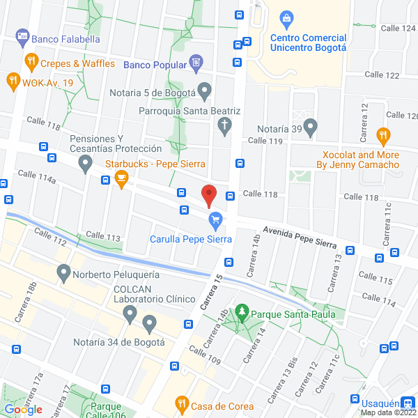 Mapa de Kalamar Publicidad Ltda.
