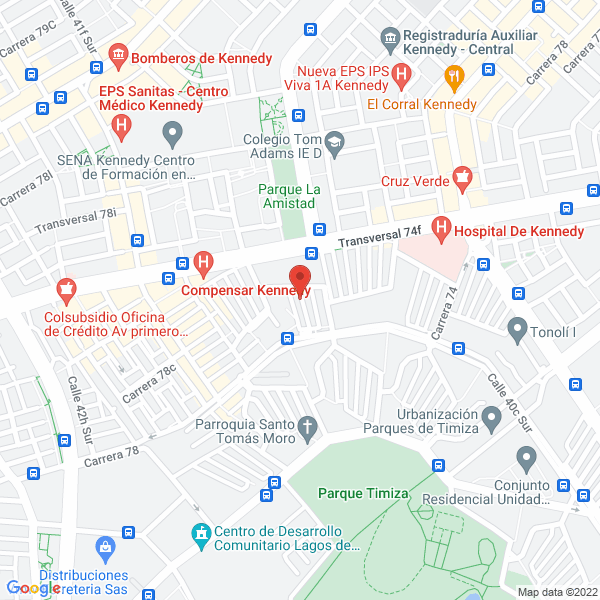 Mapa de Katay Creativity Ltda