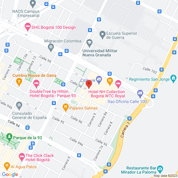 Mapa de Restaurante Cornelia