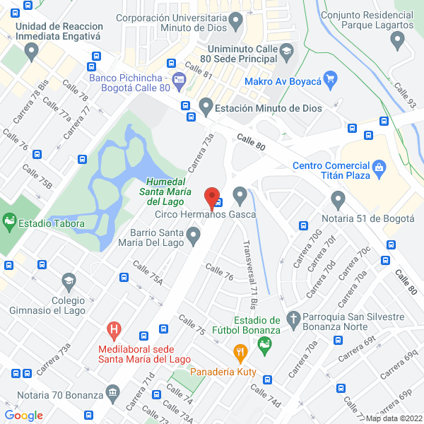 Mapa de Kia Plaza S.A.