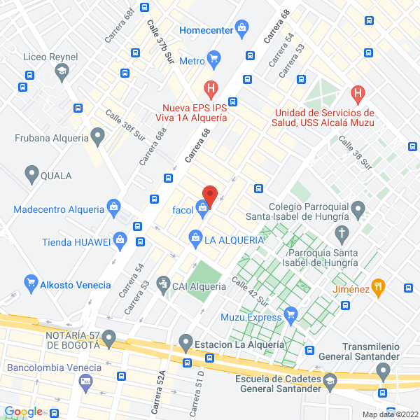 Mapa de Kilotex