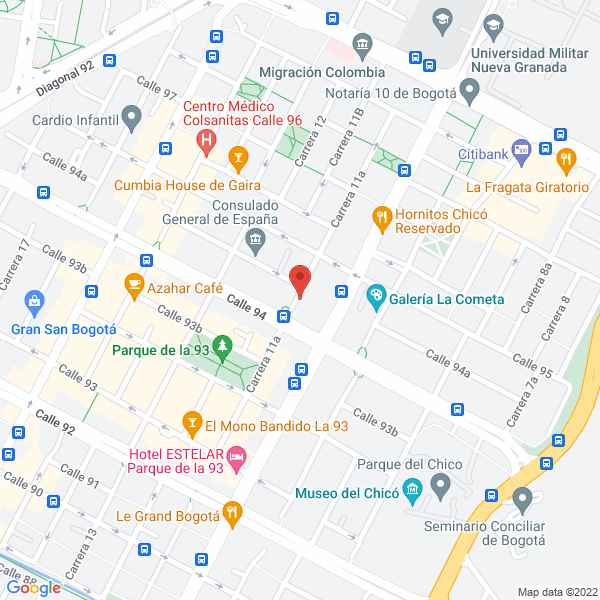 Mapa de King Ocean Services E.U.