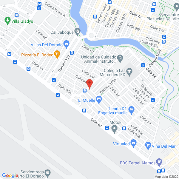 Mapa de Súper Tiendas Premier
