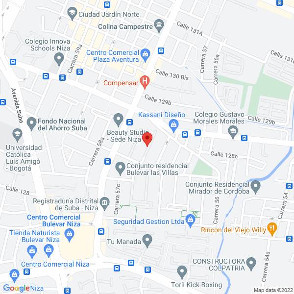 Mapa de Inversiones Legado S.A.S.