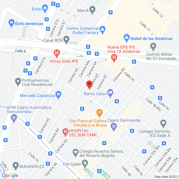 Mapa de Inversiones Luisa Carolina S.A.S.