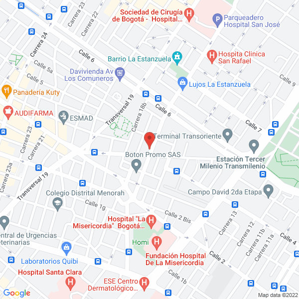 Mapa de Inversiones R R Electronic S S.A.S.