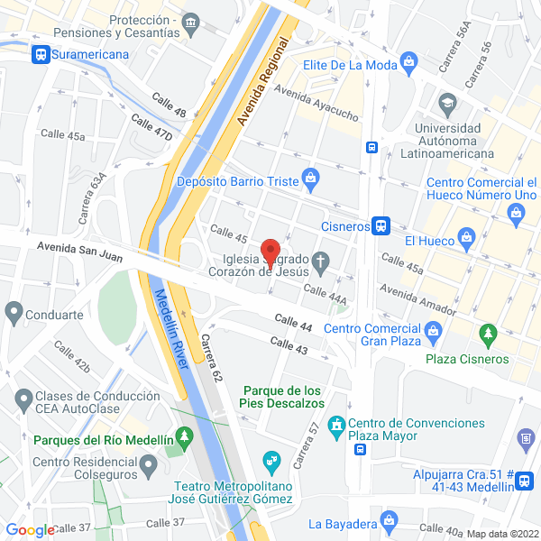 Mapa de Inversiones Usza S.A.S.