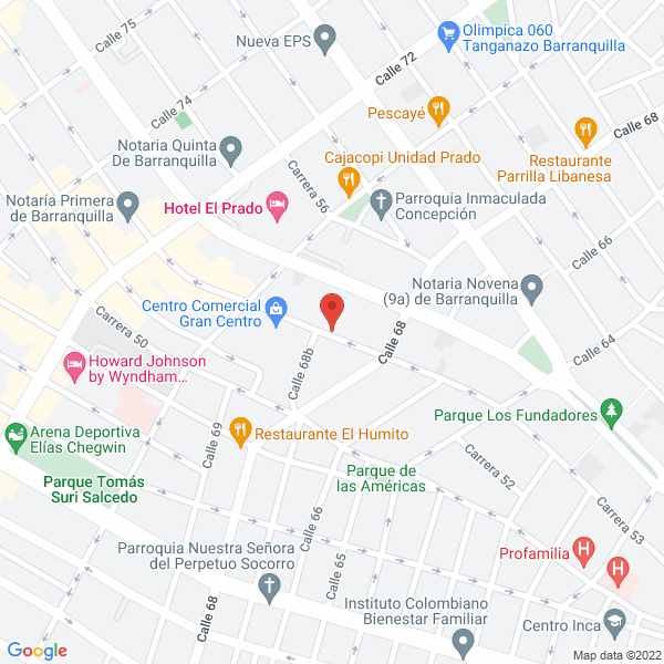 Map of Inversiones Y Cria De Ganado La Fuente