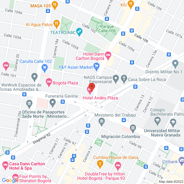 Mapa de Ipca Laboratories Limited Sucursal Colombia
