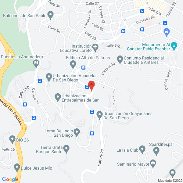 Mapa de La Cimarrona E.S.P