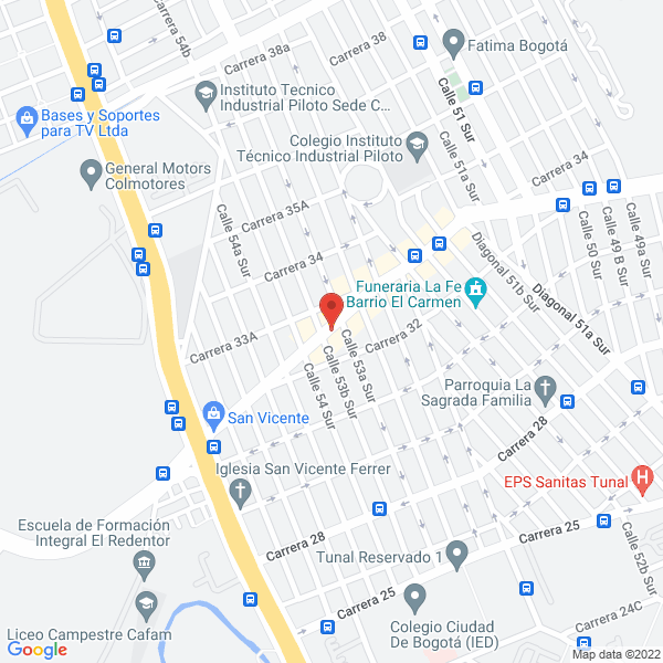 Mapa de La Costa Brava Bar